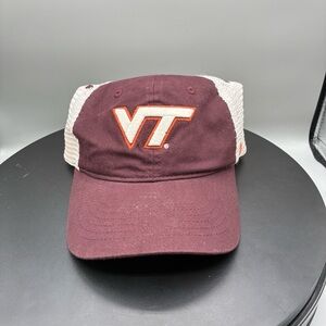 Virginia Tech Hokies Zephyr Hat Adult Mesh Back Trucker Snapback NCAA